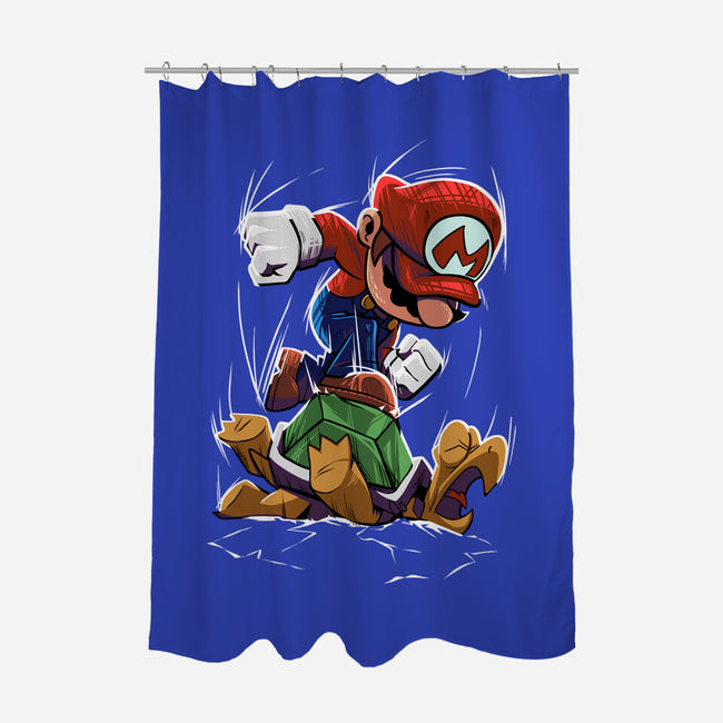 Smash Them-None-Polyester-Shower Curtain-RavArt Studio