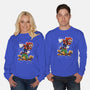 Smash Them-Unisex-Crew Neck-Sweatshirt-RavArt Studio