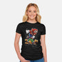 Smash Them-Womens-Fitted-Tee-RavArt Studio