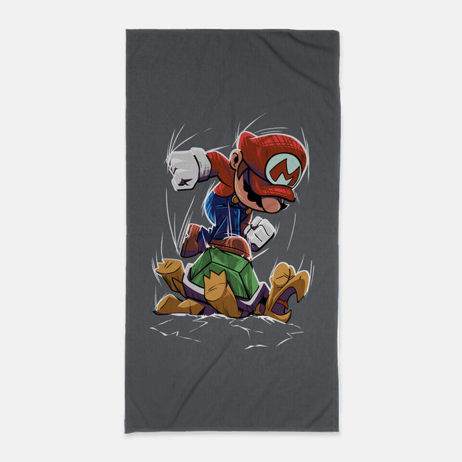 Smash Them-None-Beach-Towel-RavArt Studio