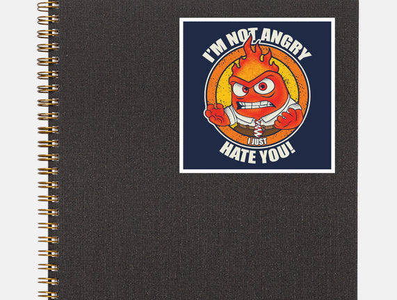 Not Angry I Just Hate You