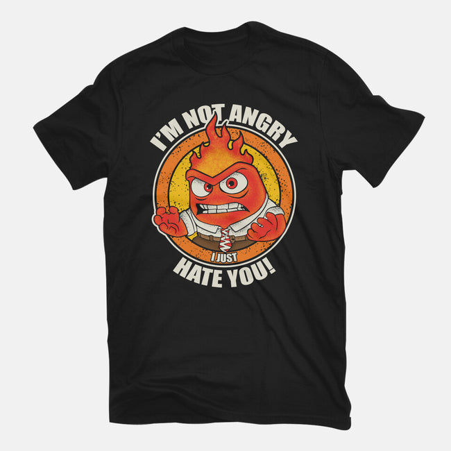 Not Angry I Just Hate You-Womens-Fitted-Tee-turborat14