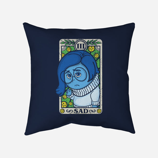 The Sad-None-Removable Cover-Throw Pillow-turborat14