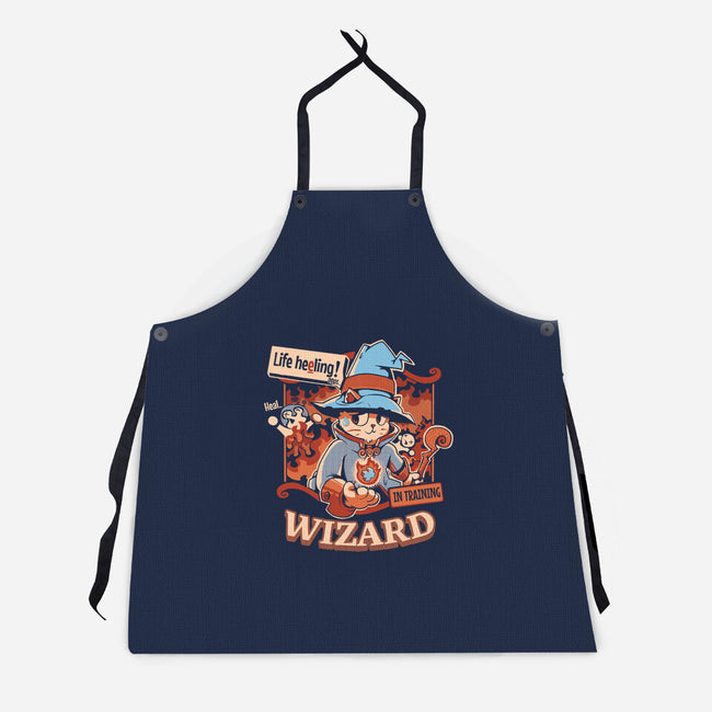 Wizard Still In Training-Unisex-Kitchen-Apron-Heyra Vieira