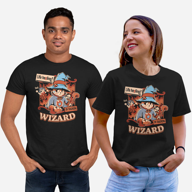 Wizard Still In Training-Unisex-Basic-Tee-Heyra Vieira