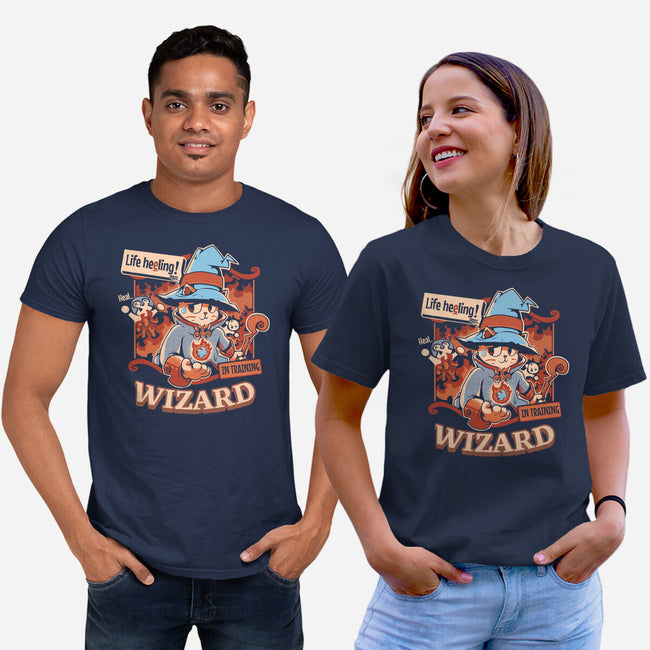 Wizard Still In Training-Unisex-Basic-Tee-Heyra Vieira