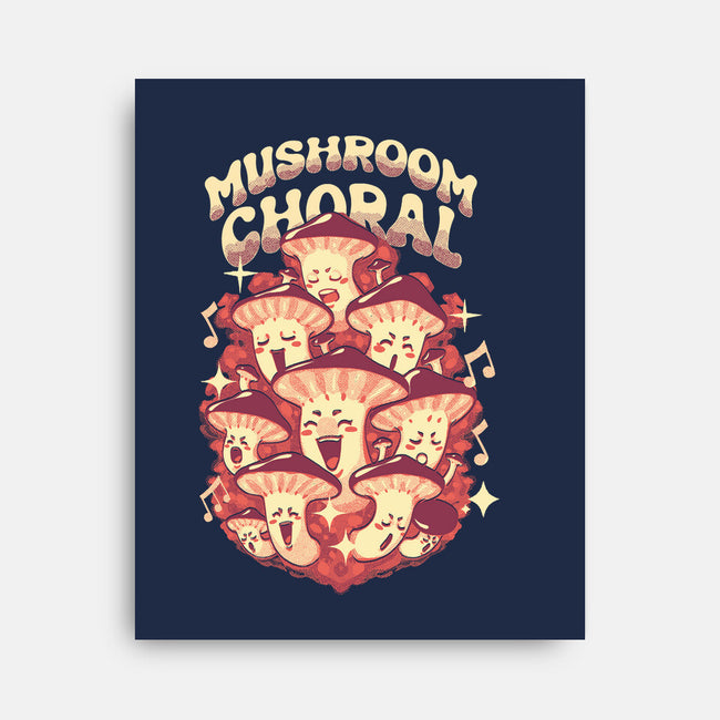 Mushroom Choral-None-Stretched-Canvas-Estudio Horta