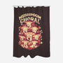 Mushroom Choral-None-Polyester-Shower Curtain-Estudio Horta