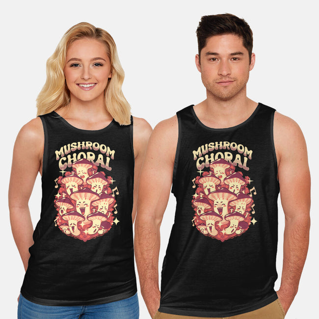 Mushroom Choral-Unisex-Basic-Tank-Estudio Horta