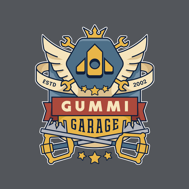 The Gummi Garage Emblem-Mens-Long Sleeved-Tee-LAGELANTEE