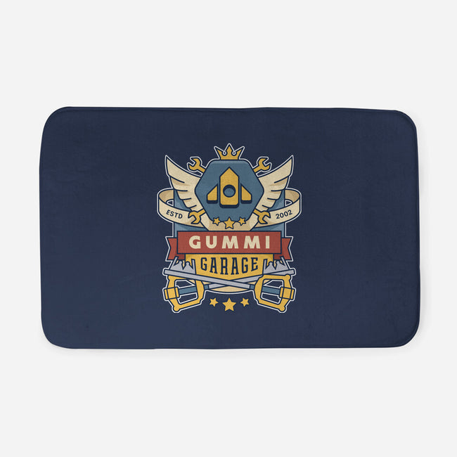 The Gummi Garage Emblem-None-Memory Foam-Bath Mat-LAGELANTEE