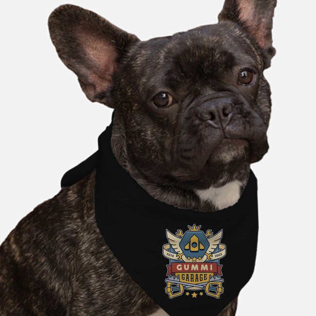 The Gummi Garage Emblem-Dog-Bandana-Pet Collar-LAGELANTEE