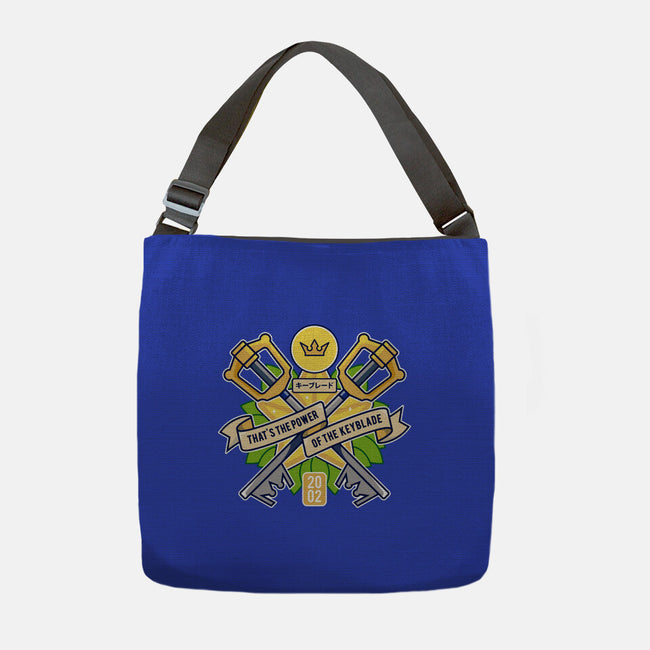 Power Of The Keyblade-None-Adjustable Tote-Bag-LAGELANTEE