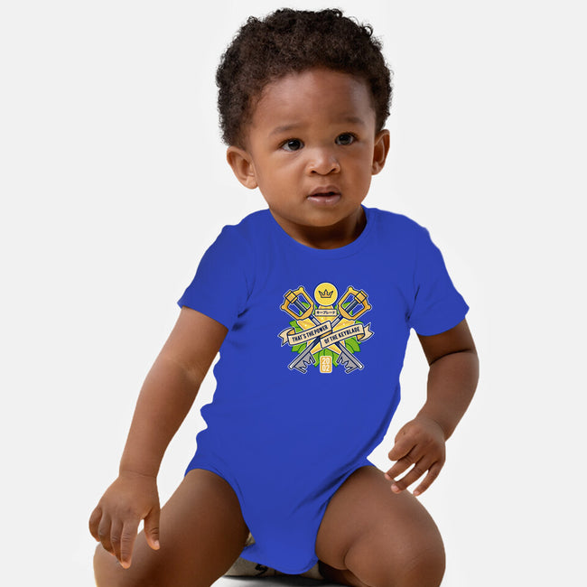 Power Of The Keyblade-Baby-Basic-Onesie-LAGELANTEE