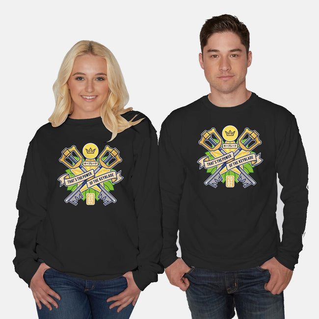 Power Of The Keyblade-Unisex-Crew Neck-Sweatshirt-LAGELANTEE