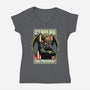 Cthulhu For President-Womens-V-Neck-Tee-Studio Mootant