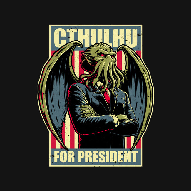 Cthulhu For President-Cat-Adjustable-Pet Collar-Studio Mootant