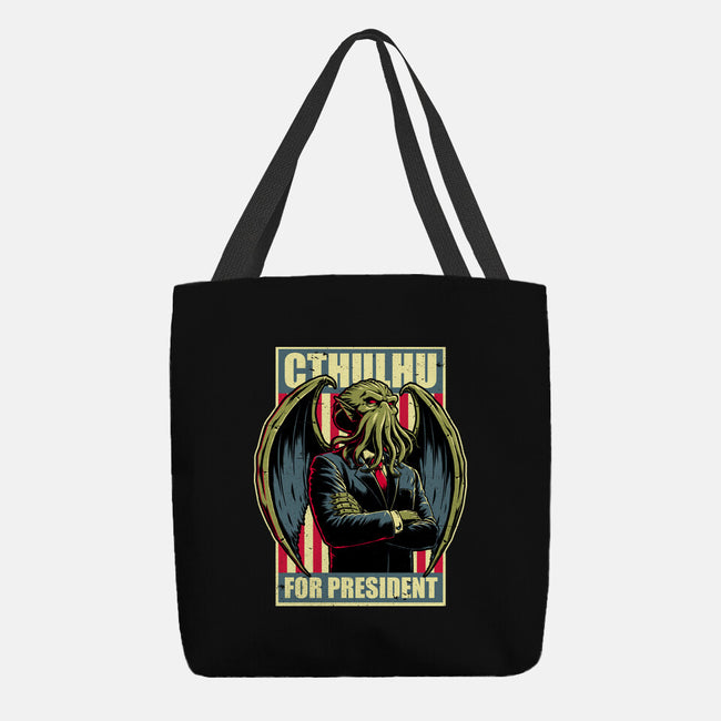 Cthulhu For President-None-Basic Tote-Bag-Studio Mootant