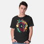 Imaginary Pool Friends-Mens-Basic-Tee-Bruno Mota