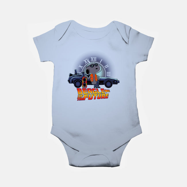 Beagle Of The Future-Baby-Basic-Onesie-rmatix