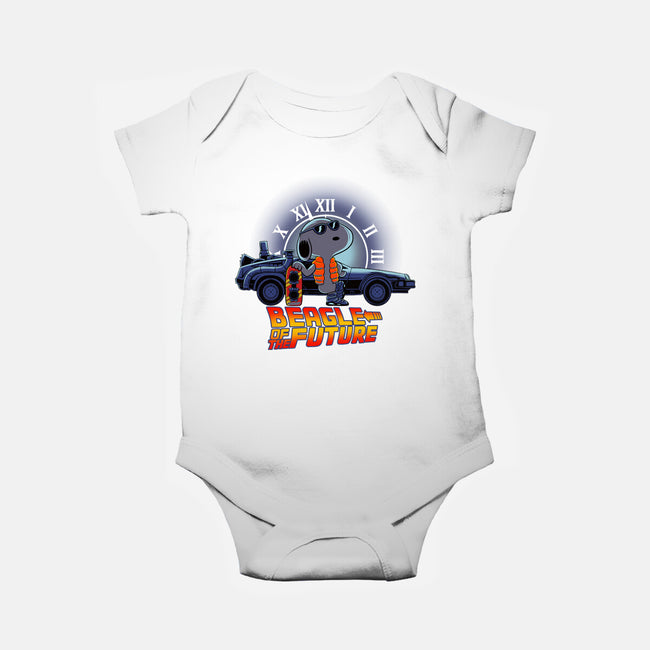 Beagle Of The Future-Baby-Basic-Onesie-rmatix