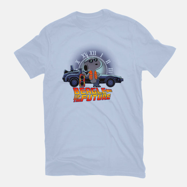 Beagle Of The Future-Mens-Heavyweight-Tee-rmatix