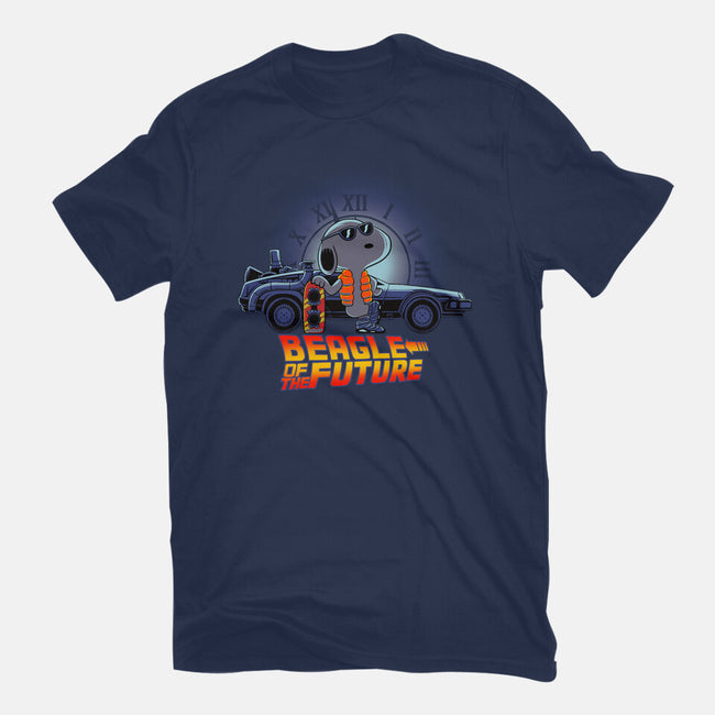 Beagle Of The Future-Mens-Basic-Tee-rmatix