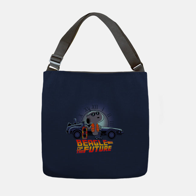 Beagle Of The Future-None-Adjustable Tote-Bag-rmatix