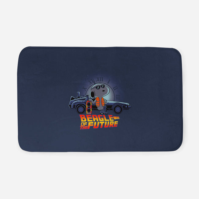 Beagle Of The Future-None-Memory Foam-Bath Mat-rmatix