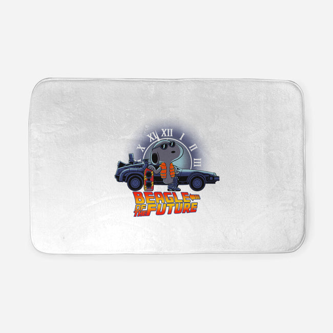 Beagle Of The Future-None-Memory Foam-Bath Mat-rmatix