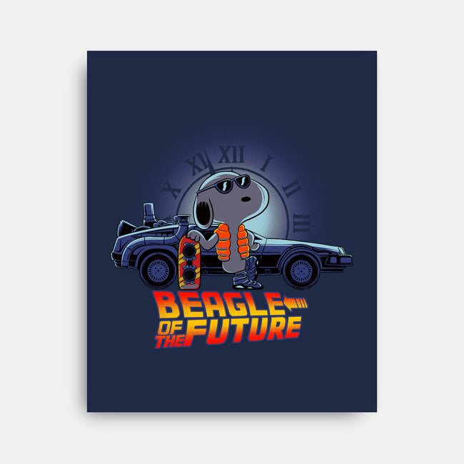 Beagle Of The Future-None-Stretched-Canvas-rmatix