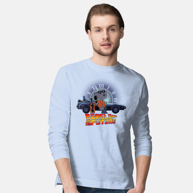 Beagle Of The Future-Mens-Long Sleeved-Tee-rmatix