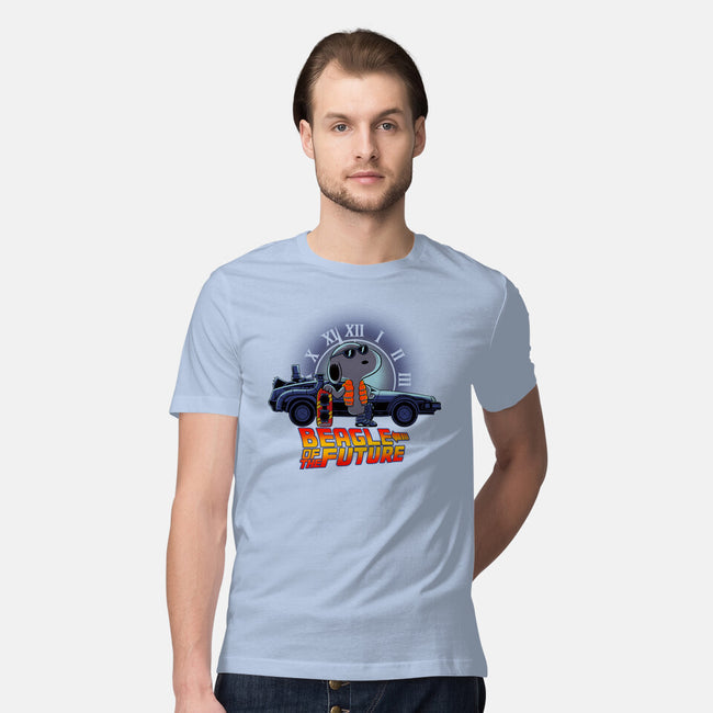 Beagle Of The Future-Mens-Premium-Tee-rmatix