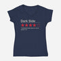 Dark Side Review-Womens-V-Neck-Tee-Tronyx79