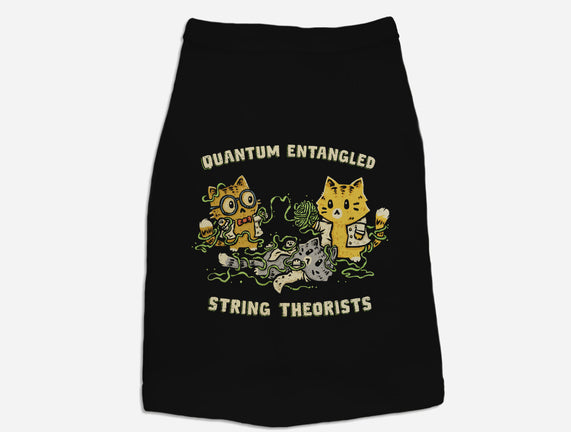 Quantum Entangled String Theorists