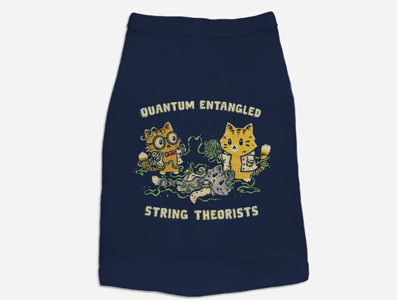 Quantum Entangled String Theorists