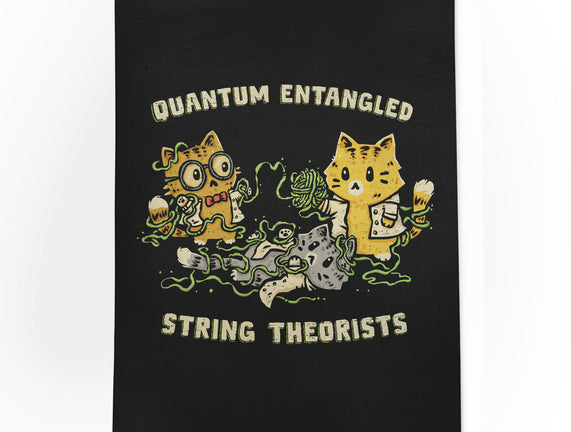 Quantum Entangled String Theorists