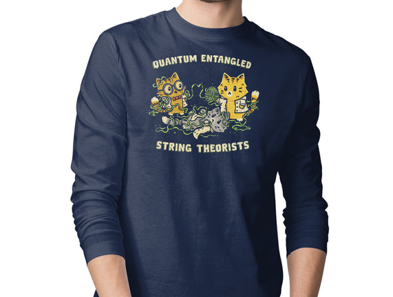 Quantum Entangled String Theorists