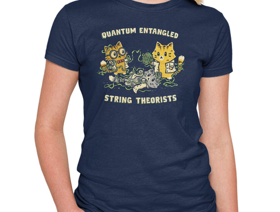 Quantum Entangled String Theorists