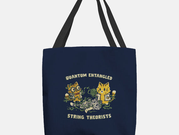 Quantum Entangled String Theorists