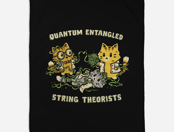 Quantum Entangled String Theorists