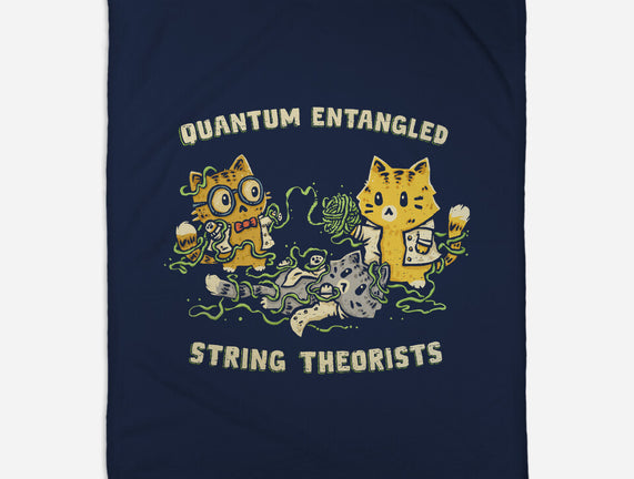 Quantum Entangled String Theorists