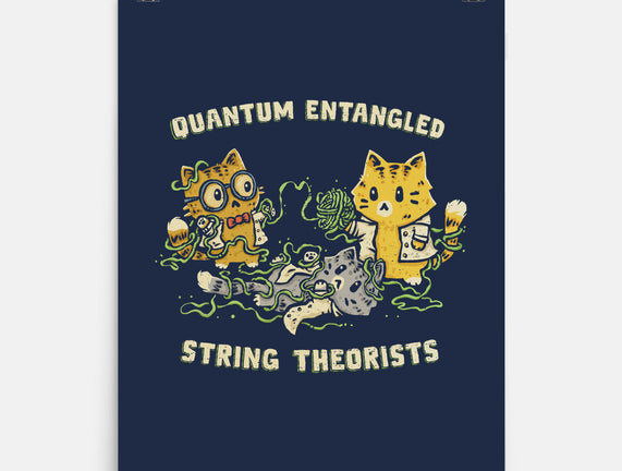 Quantum Entangled String Theorists