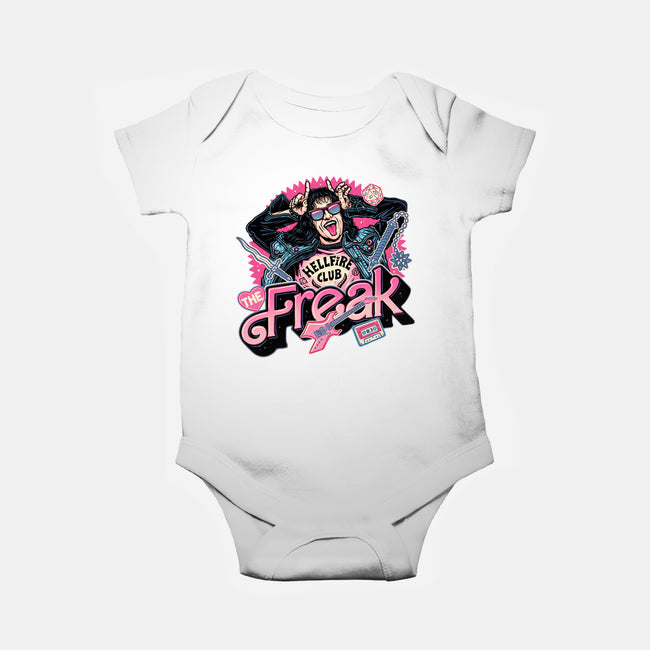 The Freak-Baby-Basic-Onesie-glitchygorilla