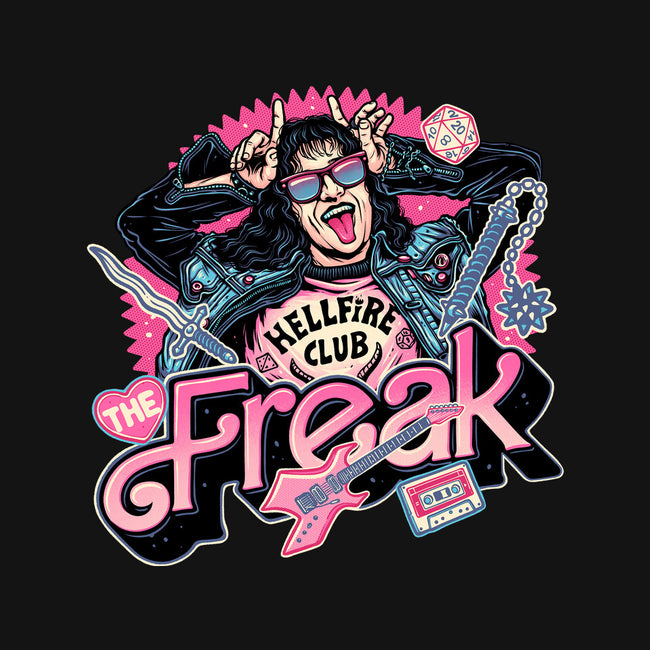 The Freak-Womens-Off Shoulder-Tee-glitchygorilla