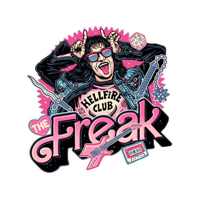 The Freak-Womens-Off Shoulder-Tee-glitchygorilla