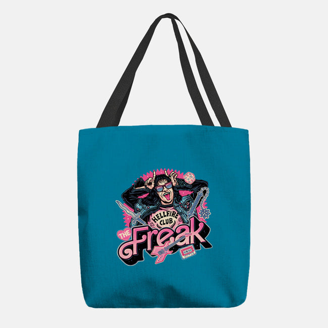 The Freak-None-Basic Tote-Bag-glitchygorilla