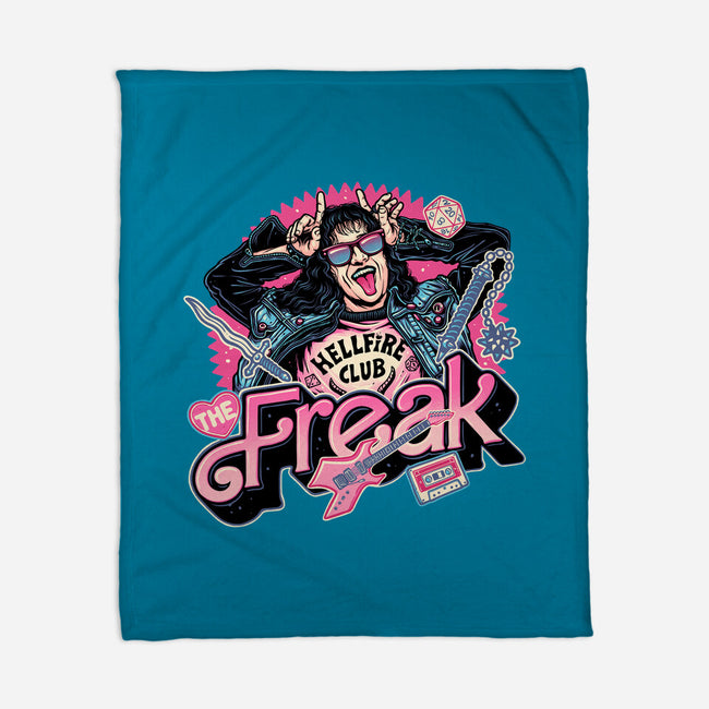 The Freak-None-Fleece-Blanket-glitchygorilla