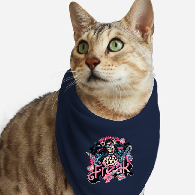 The Freak-Cat-Bandana-Pet Collar-glitchygorilla