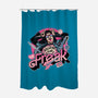 The Freak-None-Polyester-Shower Curtain-glitchygorilla